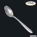 Teaspoons Glotao 6-piece Stainless Steel Dessert Spoons for Ice Cream Spoons Tea Flatware Coffee or Dessert Cutlery - Set of 6 (5.5Inches) - B06W5P1XQJ